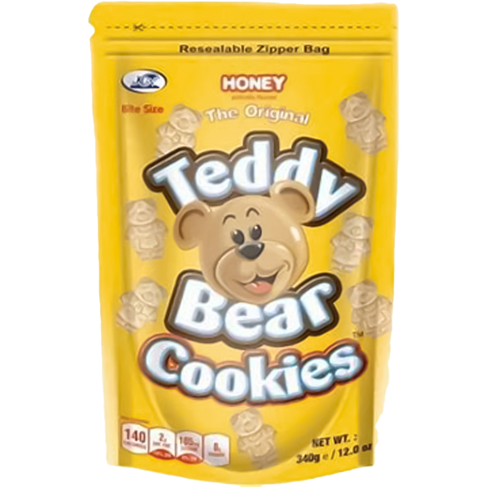 Teddy Bear Cookies Original Honey 340g Image