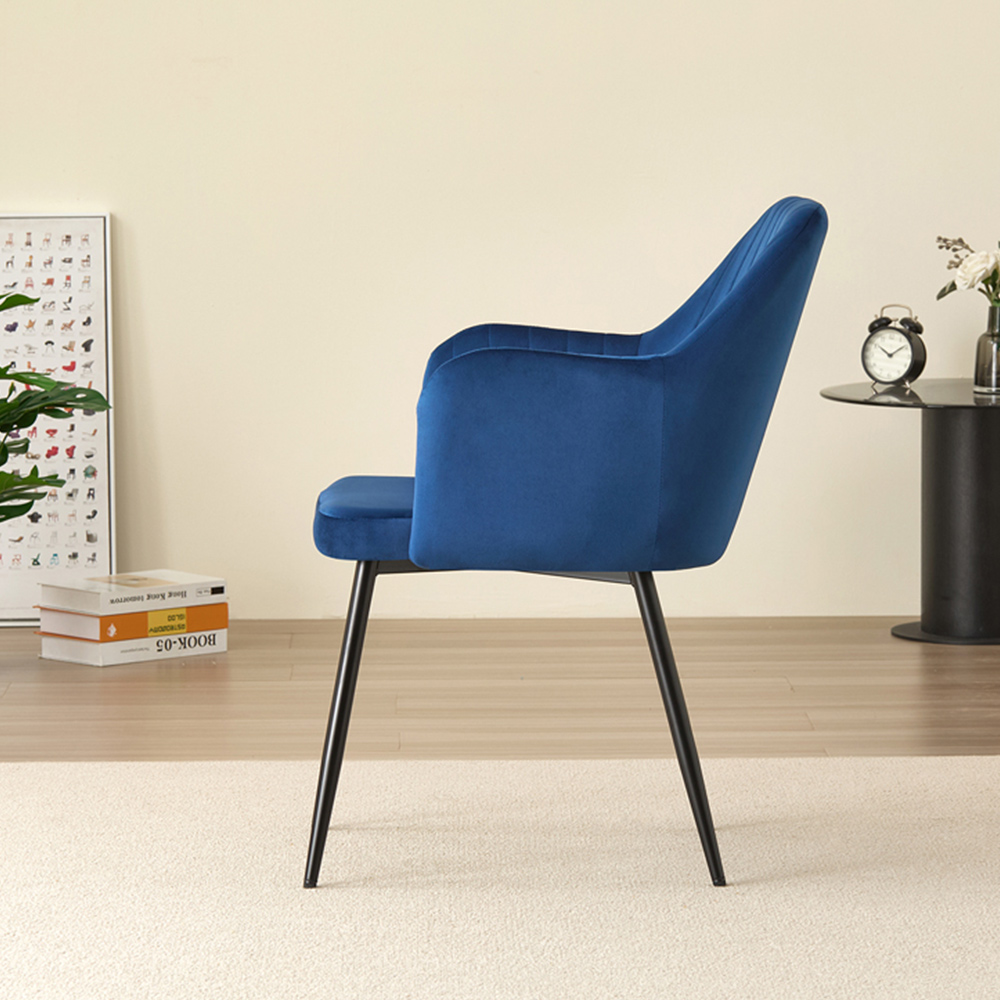 Indoor Living Colorado Charlotte 4 Seater Dining Set Blue Image 7