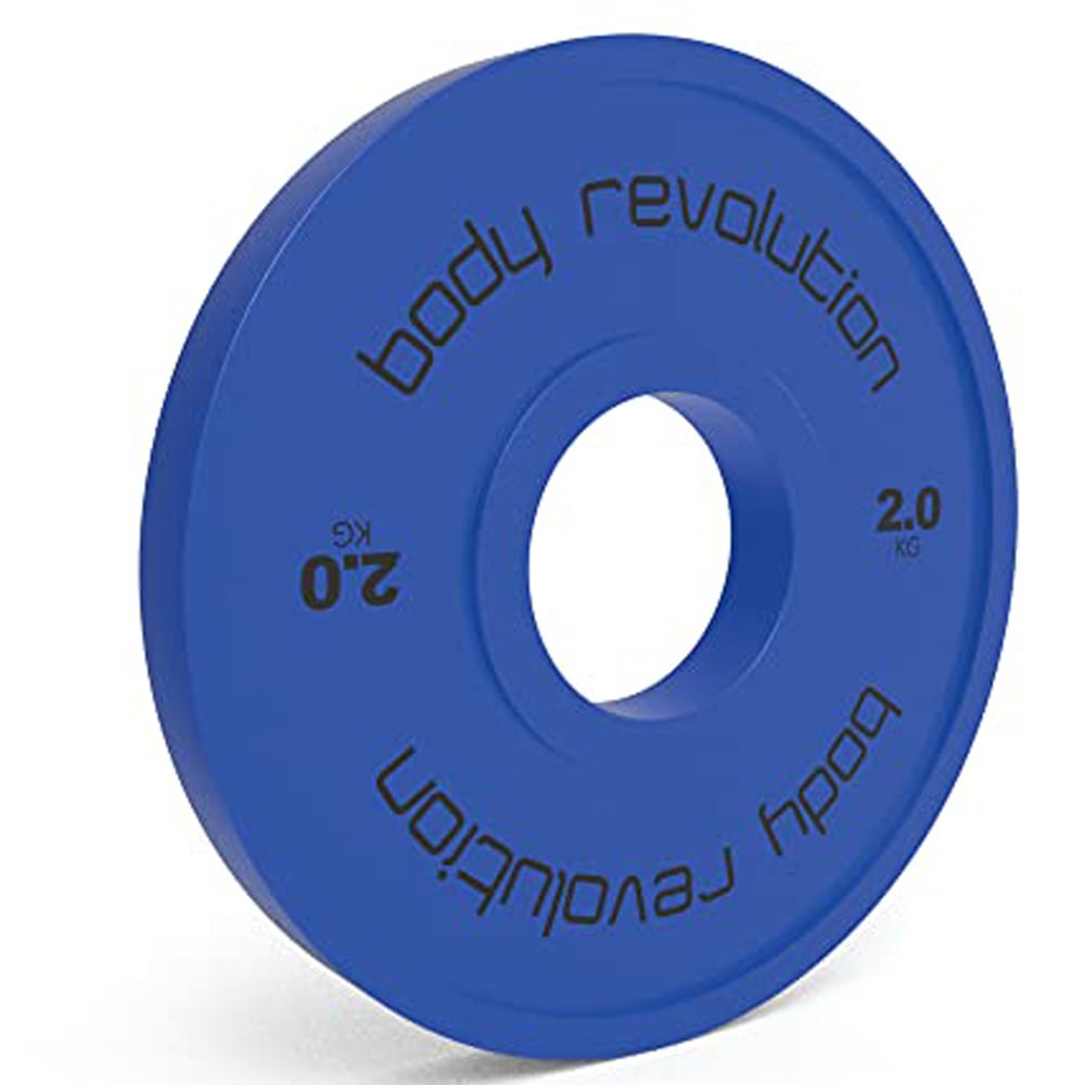 Body Revolution Fractional Bumper Plates 1.5kg 2 Pack Image 2
