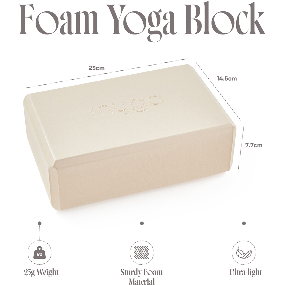 Myga Sand Yoga Block 2 Pack Image 5