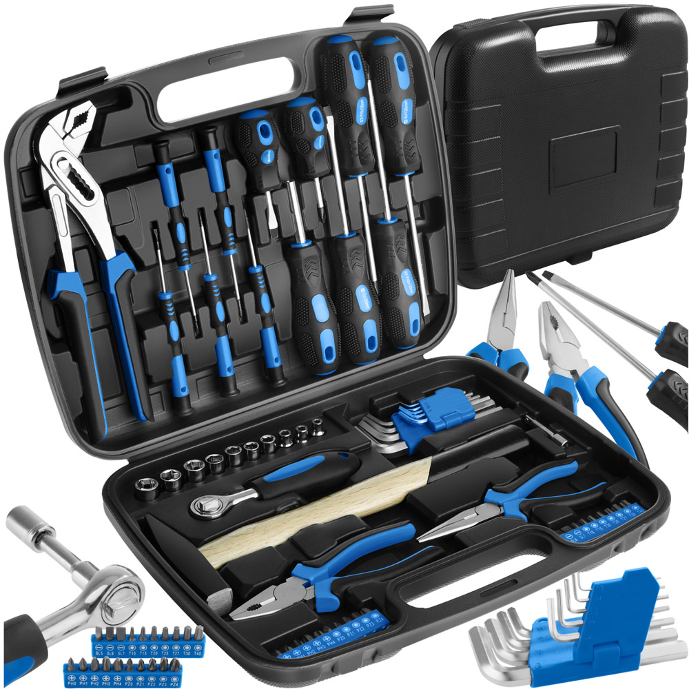 tectake Luigi 57 Piece Tool Box Image 2