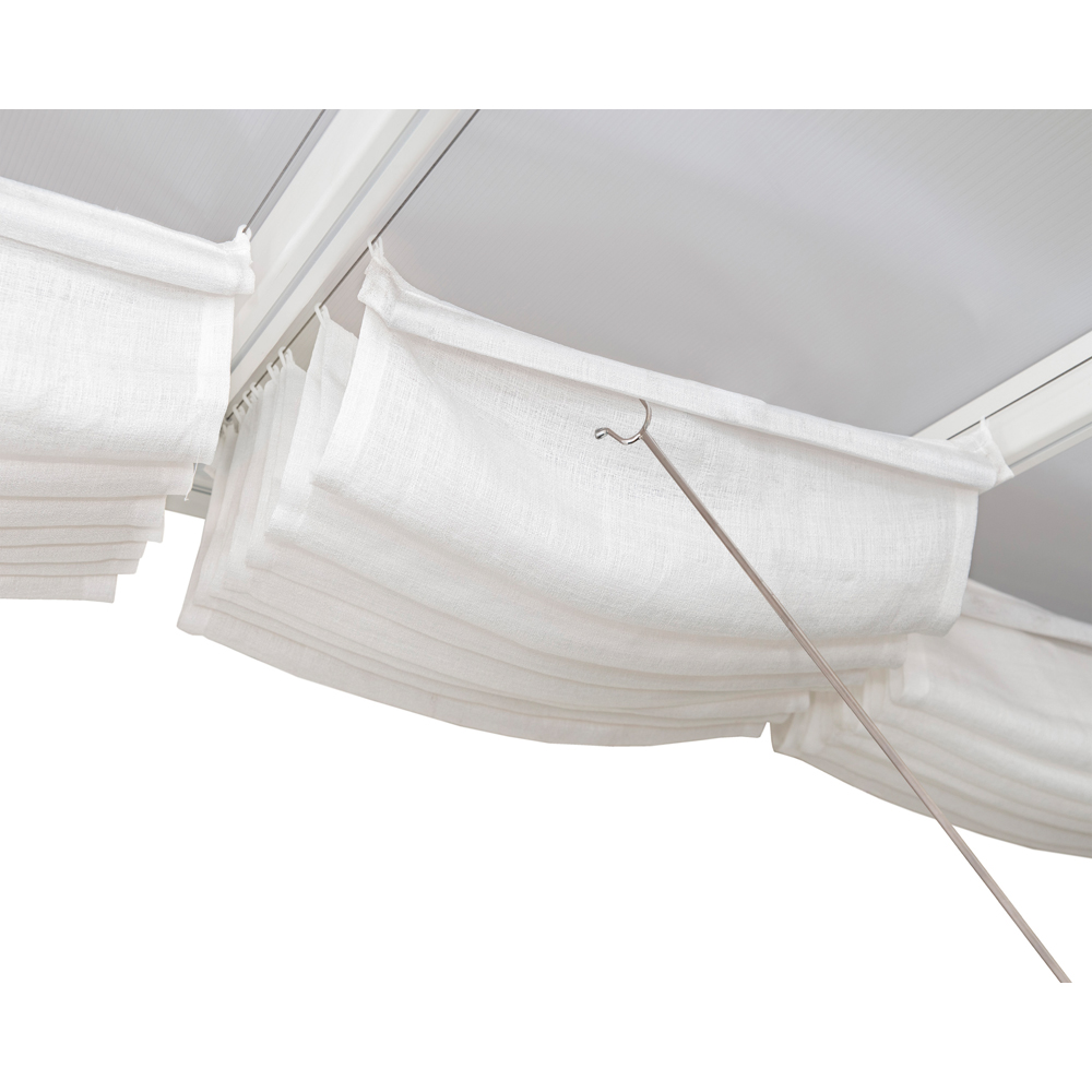 Palram Canopia White Roof Blinds 300 x 18cm Image 3