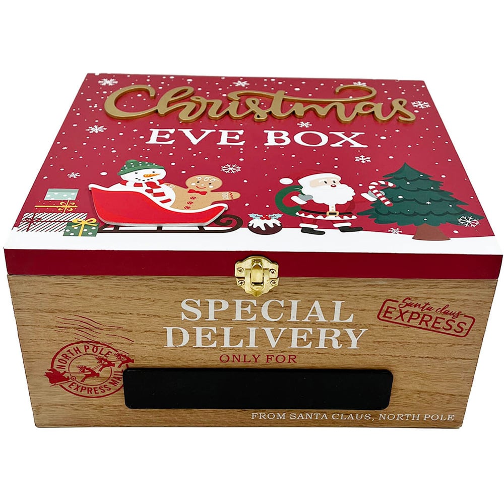 Santa and Friends Christmas Eve Box - Natural and Red Image 1