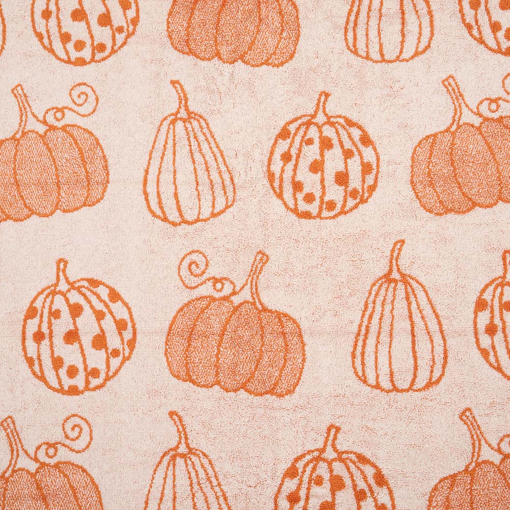 Boho Pumpkin Bath Towel Orange Image 7