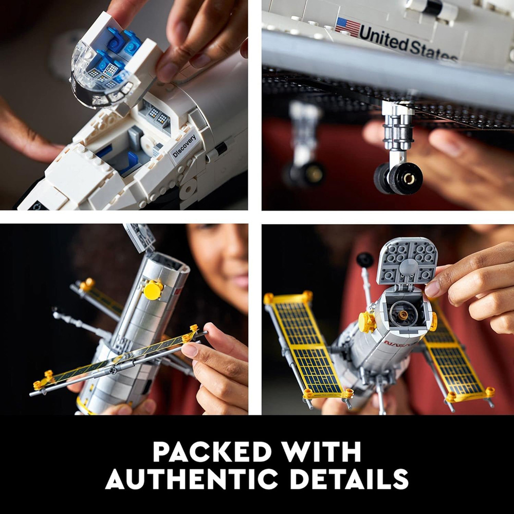 LEGO Icons 10283 NASA Space Shuttle Discovery Building Kit Image 8