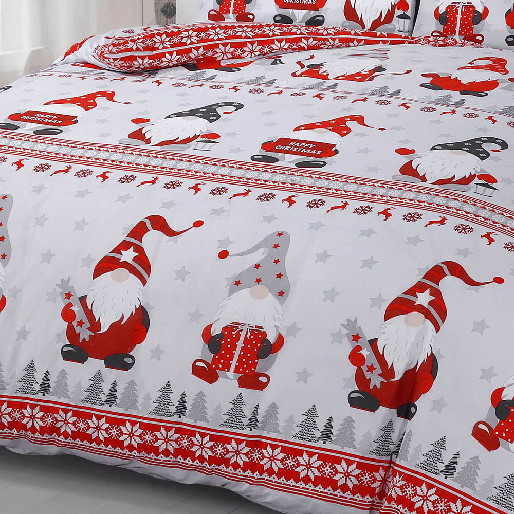 Velosso Single Xmas Gonks Duvet Set Image 3