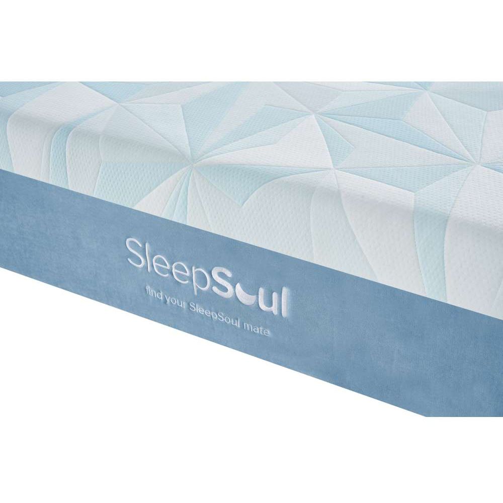 SleepSoul Orion Single White 800 Pocket Sprung Cool Gel Memory Foam Mattress Image 3