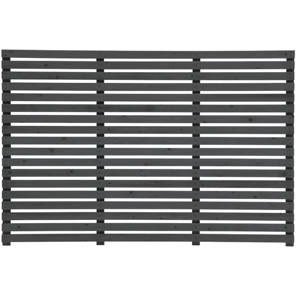 Living and Home 6 x 4ft Wooden Slatted Garden Fence Gate Image 2