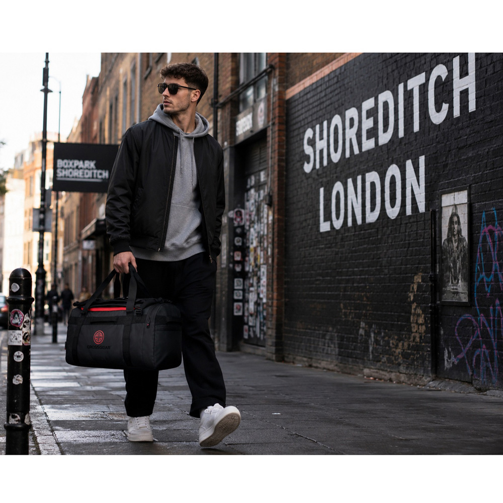 Crossgear Skylab Black and Red Duffle 30cm Image 2