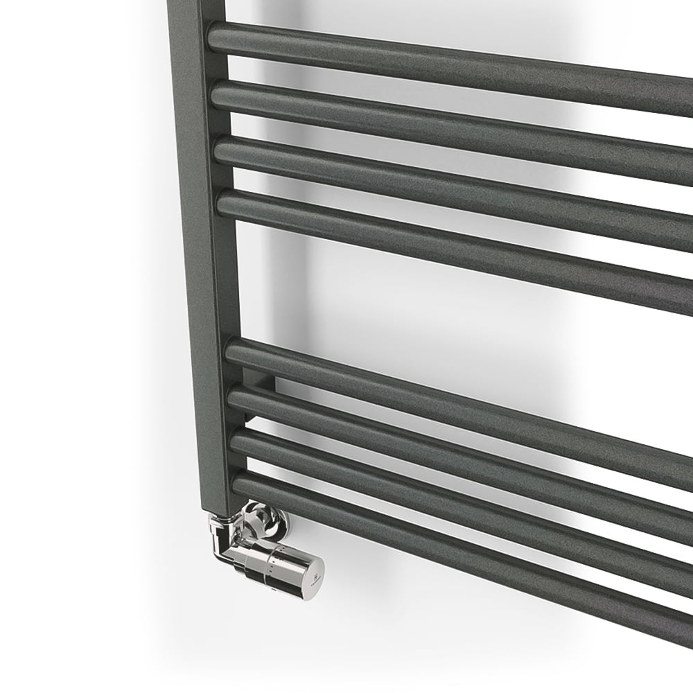 Terma Fiona 2349BTU Sparkling Grey Heated Towel Rail 1620 x 500mm Image 3