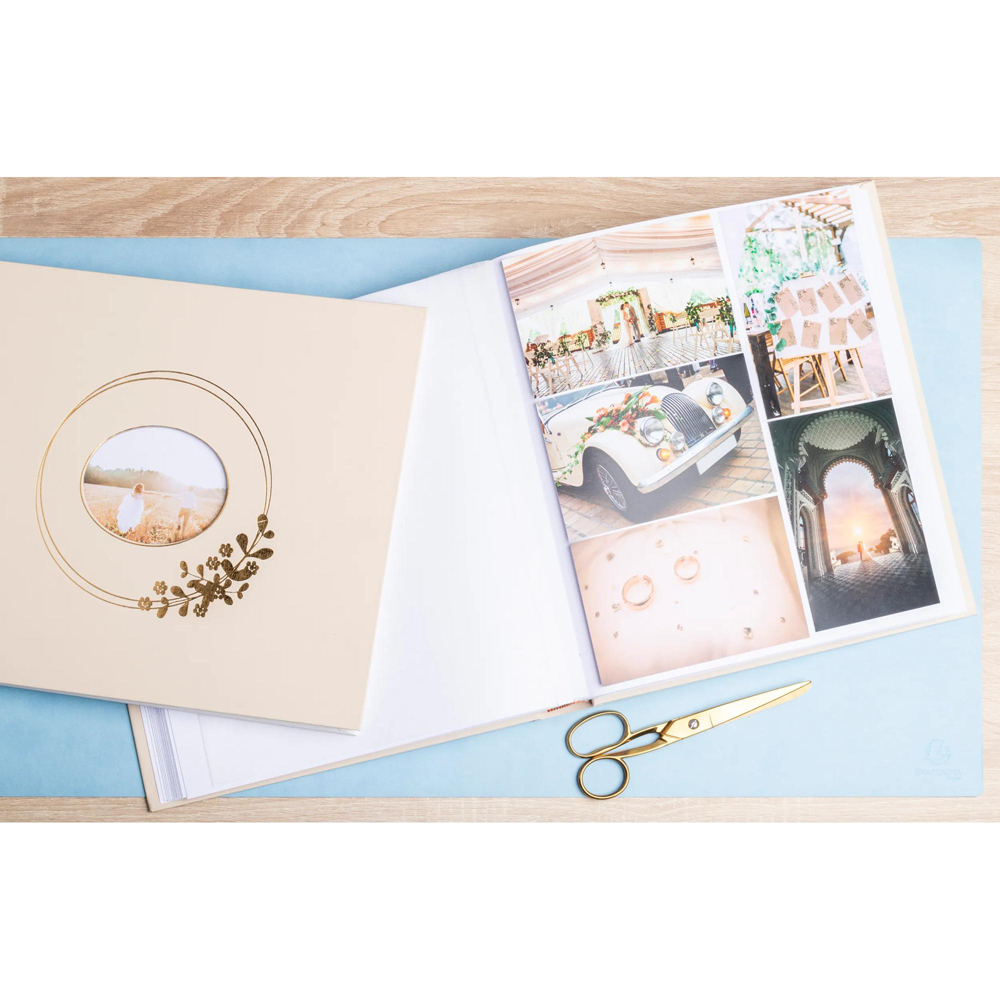 Exacompta Latte Ring Flower Photo Album 60 Sheets 300 Photos Image 2