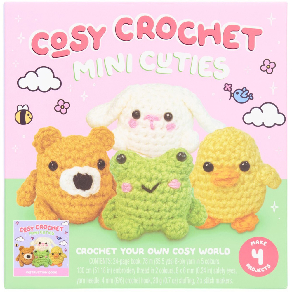 Cosy Crochet Mini Cuties Kit Image 3