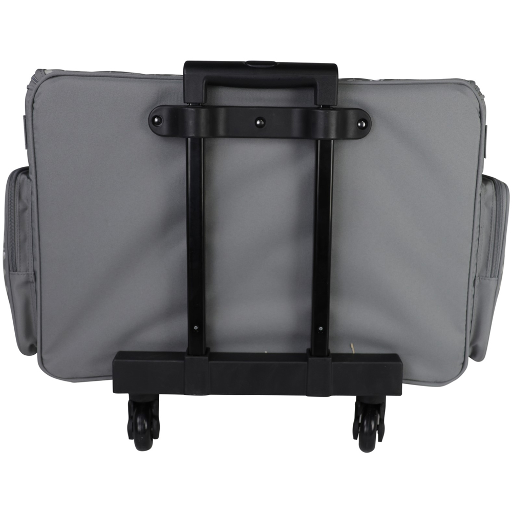 Everything Mary EVM13344-5 Grey White Collapsible Rolling Sewing Machine Case 50.8 x 28 x 35.6cm Image 5