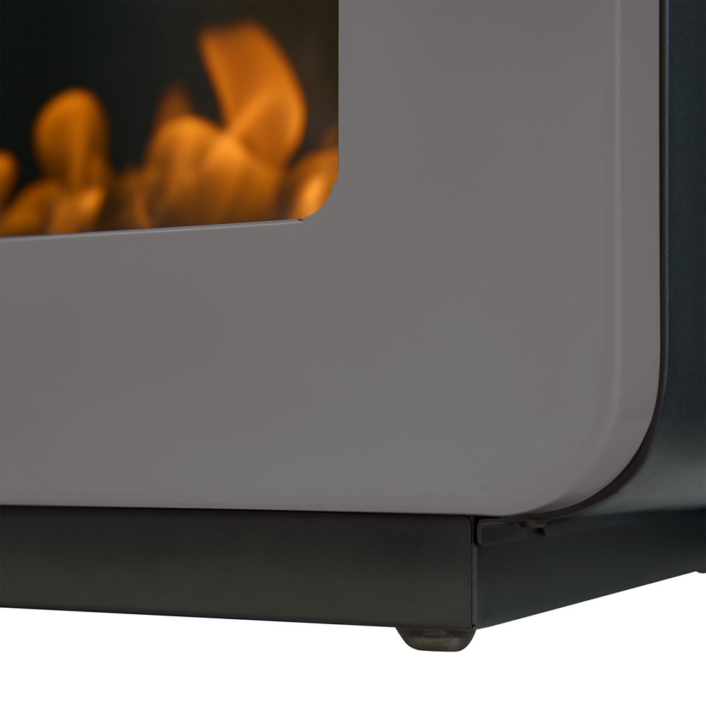 Adam Mira Grey Bio Ethanol Stove 3000W Image 5