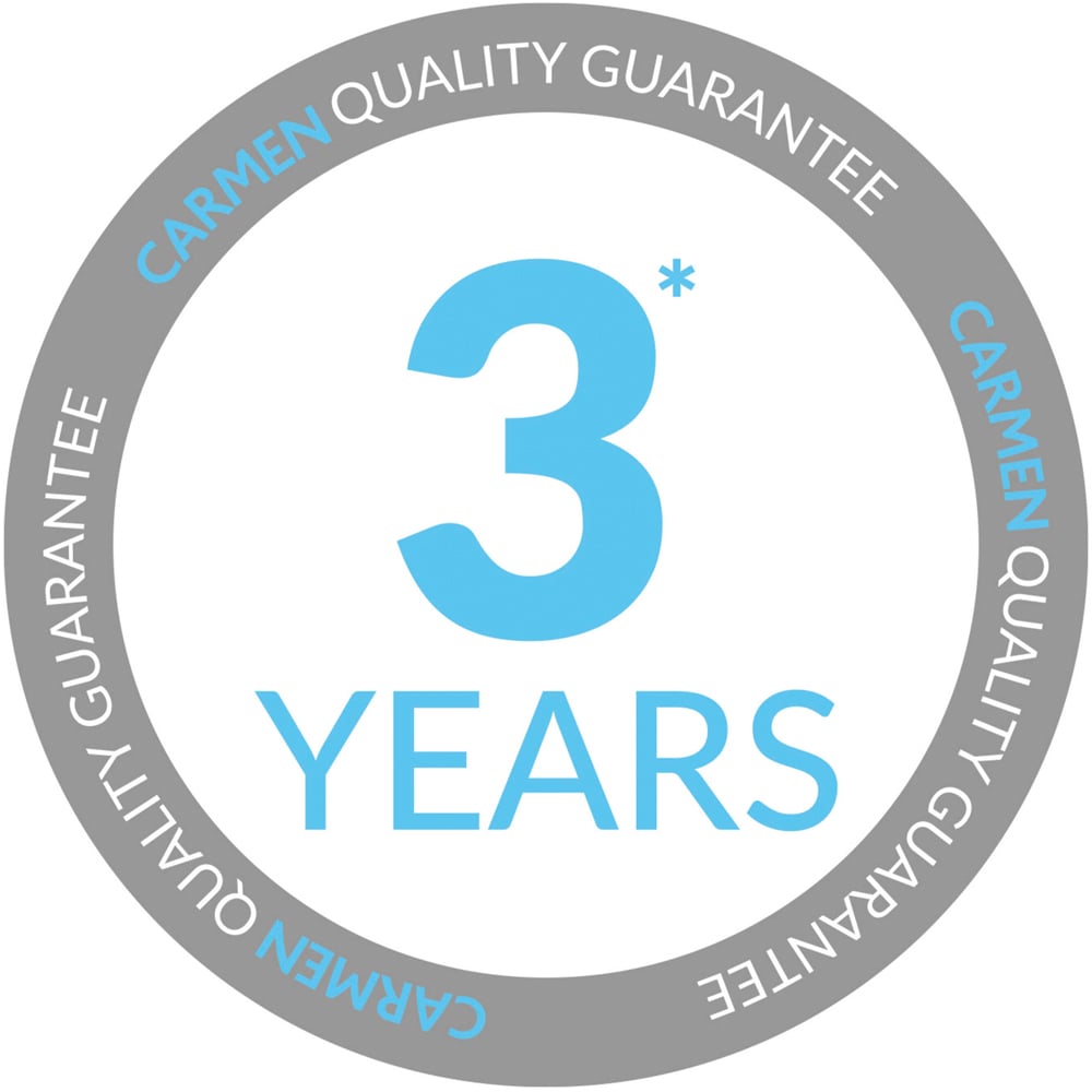 CARMEN White Portable Mini Massage Gun with 4 Massage Heads Image 6