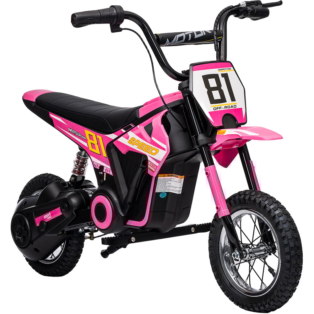 Tommy Toys Pink Battery Powered Ride On Motorcycle 24V Image 1