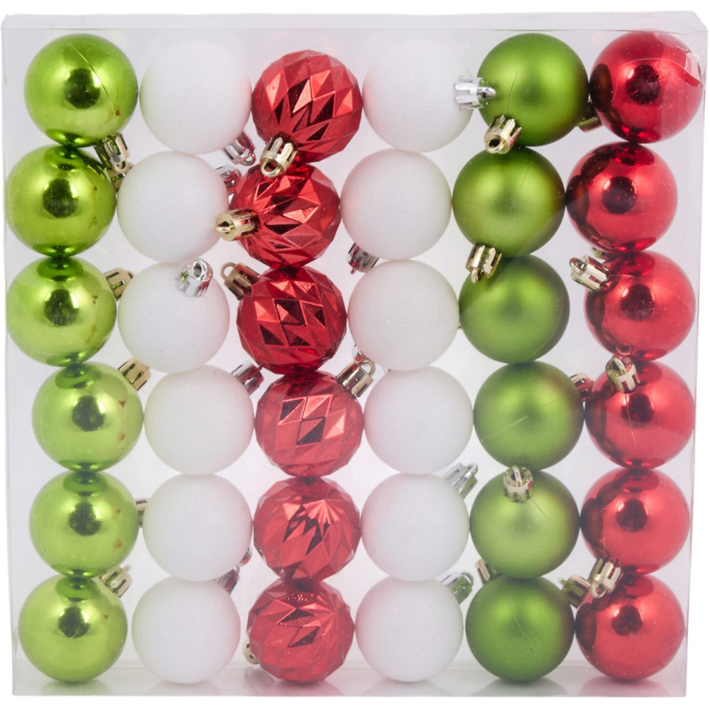 Pack of 94 Candy Cane Carnival Baubles Image 3