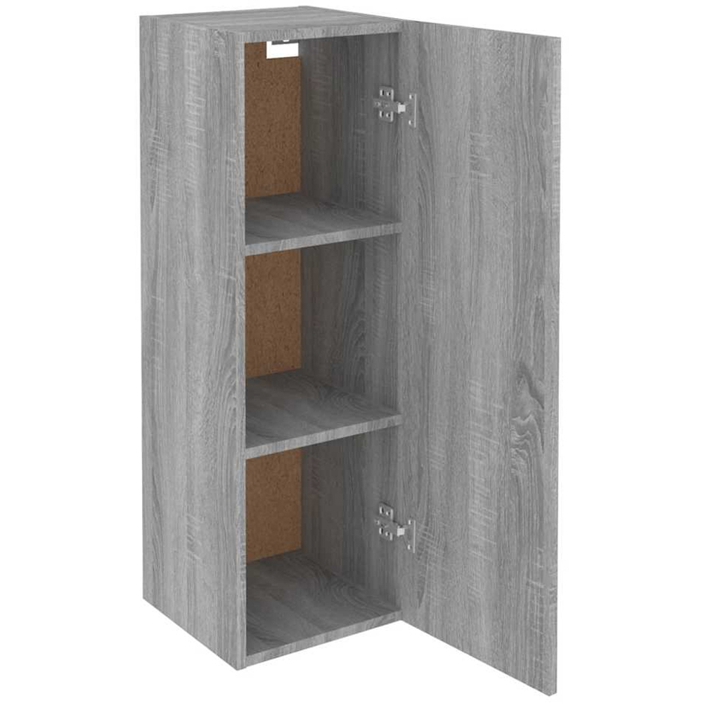 vidaXL Single Door Grey Sonoma TV Cabinet Image 6