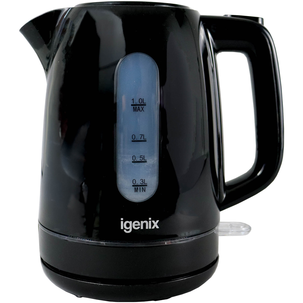 Igenix IGK01022B Black 1L Jug Kettle 2200W Image 1