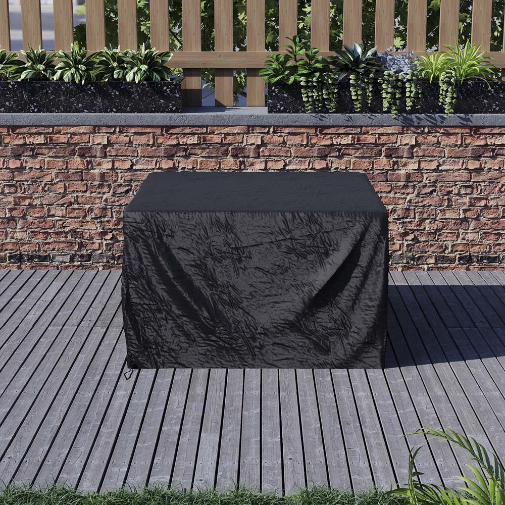 Garden Vida Black Outdoor Patio Furniture Cover 71 x 113 x 113cm Image 5