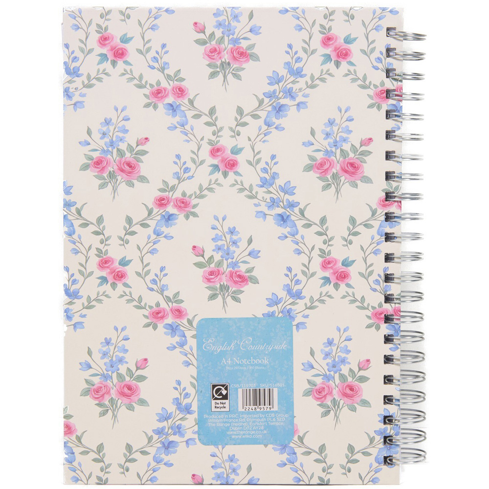 English Countryside A4 Notebook Image 5