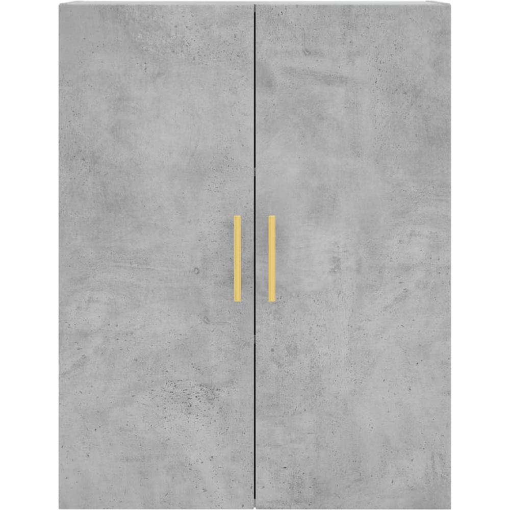 vidaXL 2 Door 3 Shelf Concrete Grey Highboard Image 6