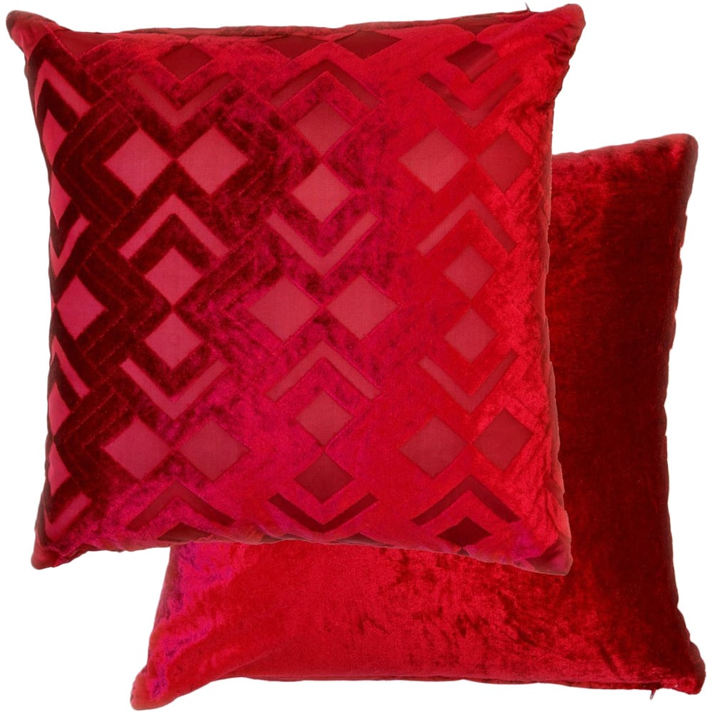 Serene Barcelona Red Cushion Cover 43 x 43cm Image