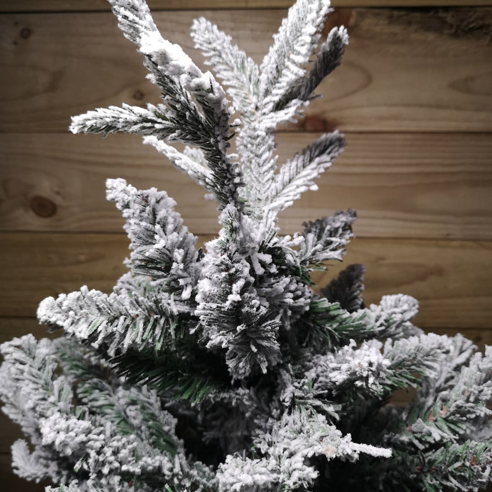 Samuel Alexander Lapland Snowy Mini Artificial Christmas Tree with Pot 3ft Image 7