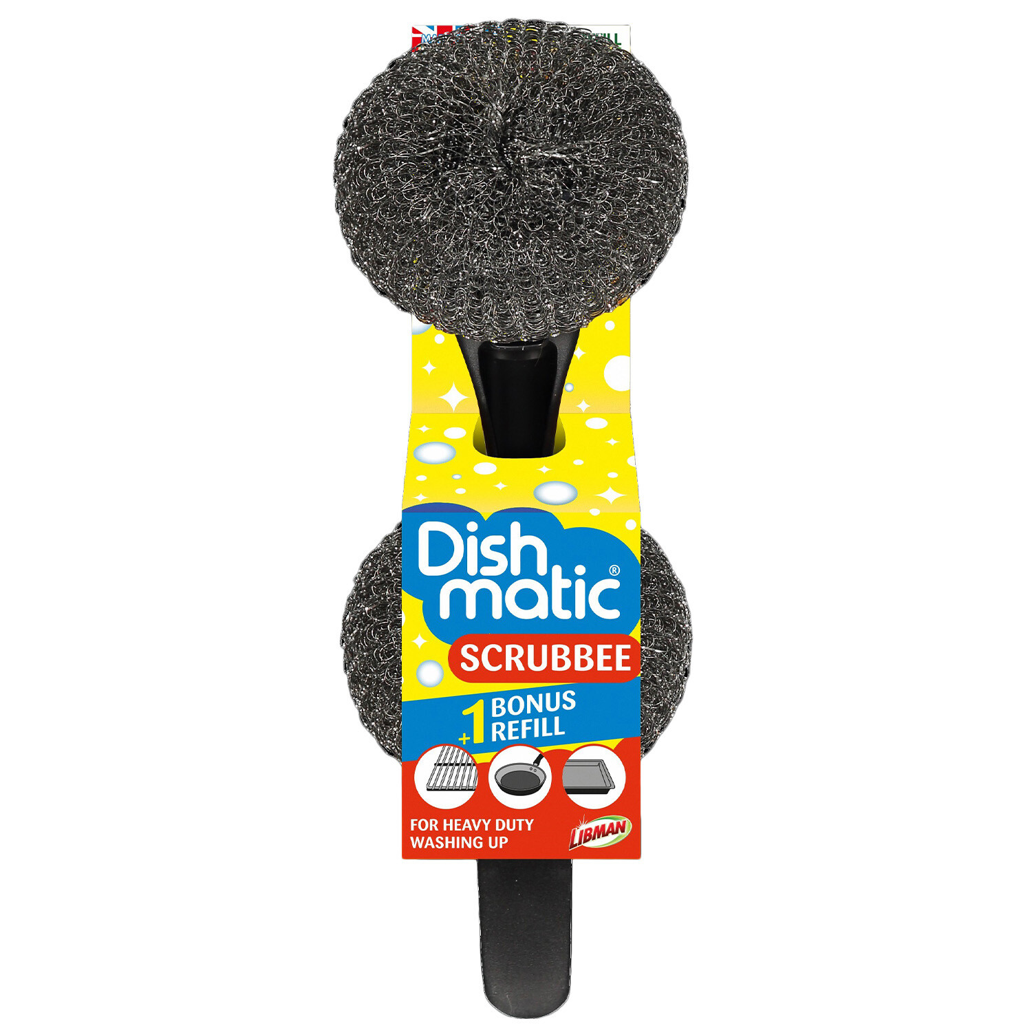 Dishmatic Scrubbie with Refill Image