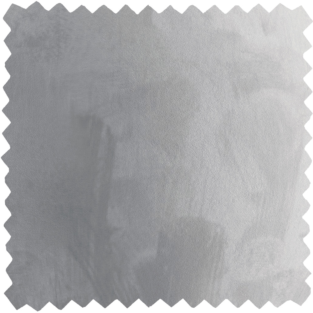 DS Living Seraphine Small Double Silver Upholstered Panel Divan Bed Image 2