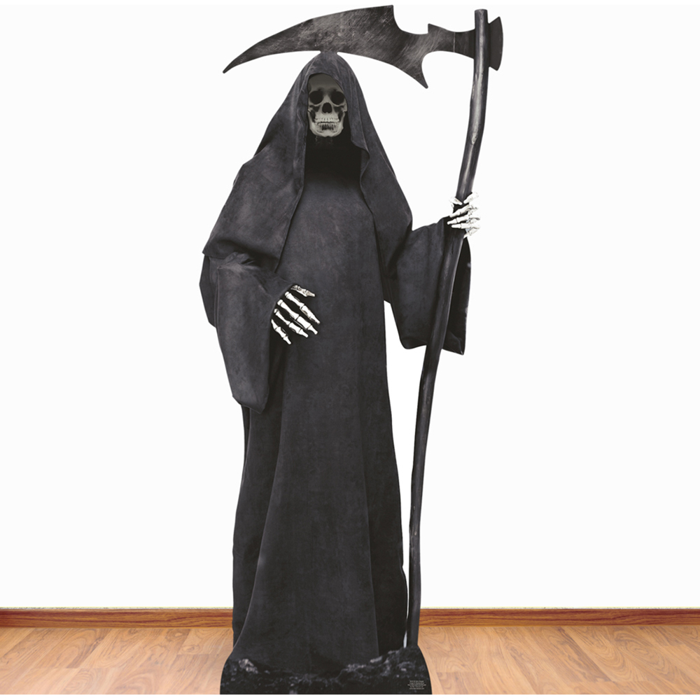 Star Cutouts Grim Reaper Cardboard Cutout 6.4ft Image 3
