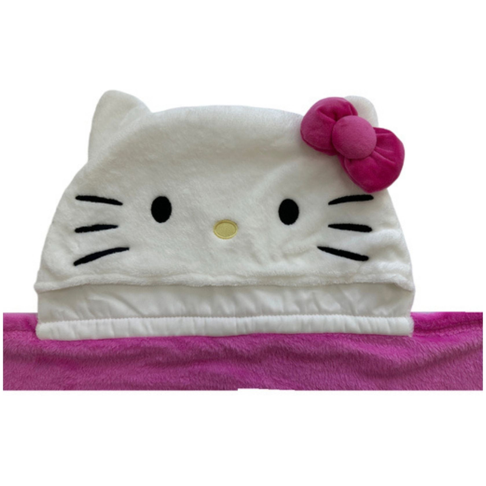 LYO Hello Kitty Rose 3D Cosplay Hooded Blanket 120 x 150cm Image 2