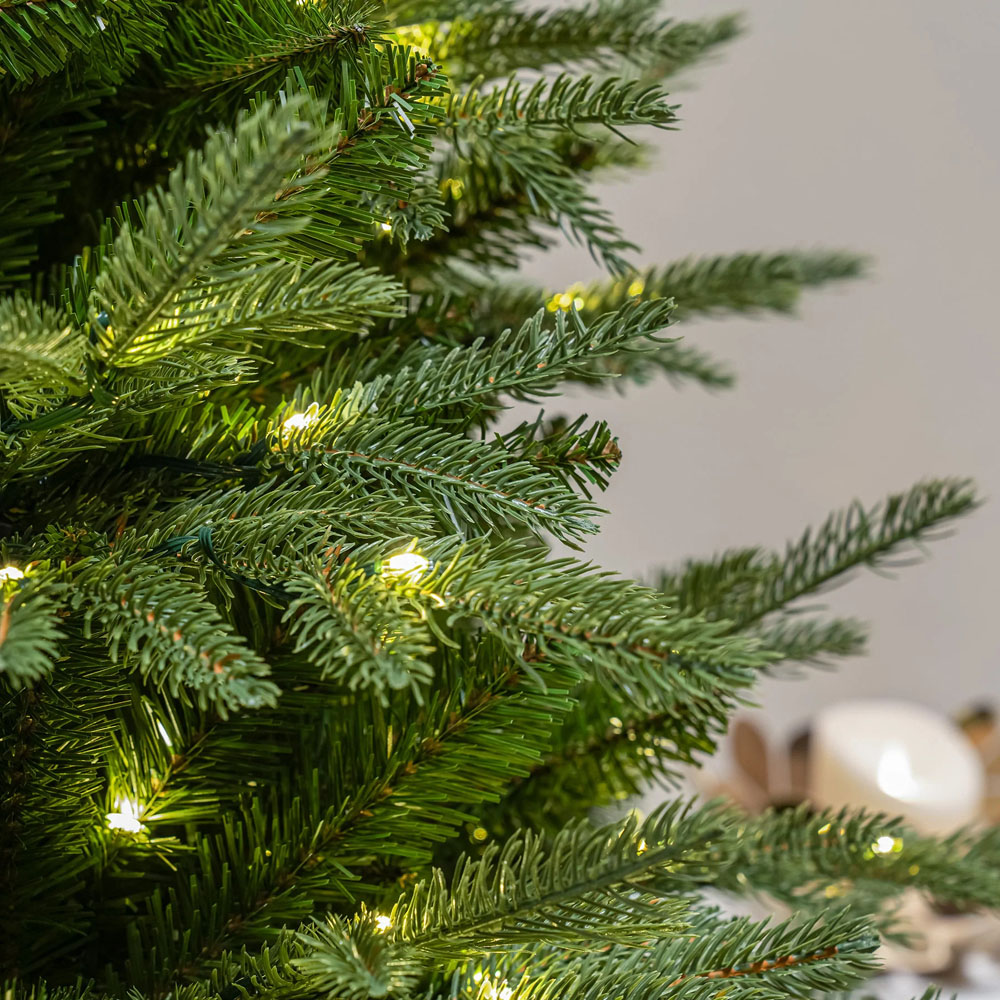 The Christmas Centre Hardwick Pre-Lit Green Artificial Xmas Tree 7ft Image 3