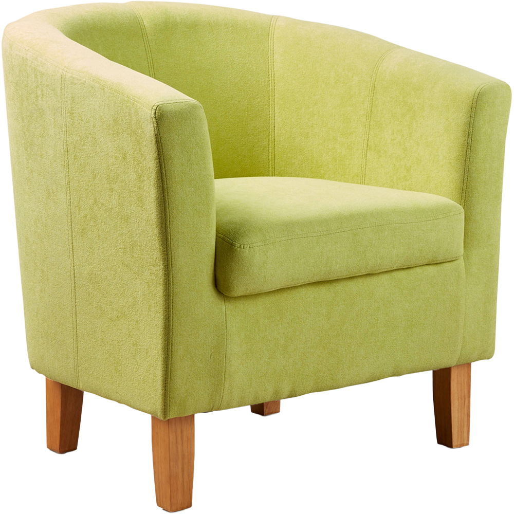 Home Source Bedford Green Padded Tub Chair Image 2