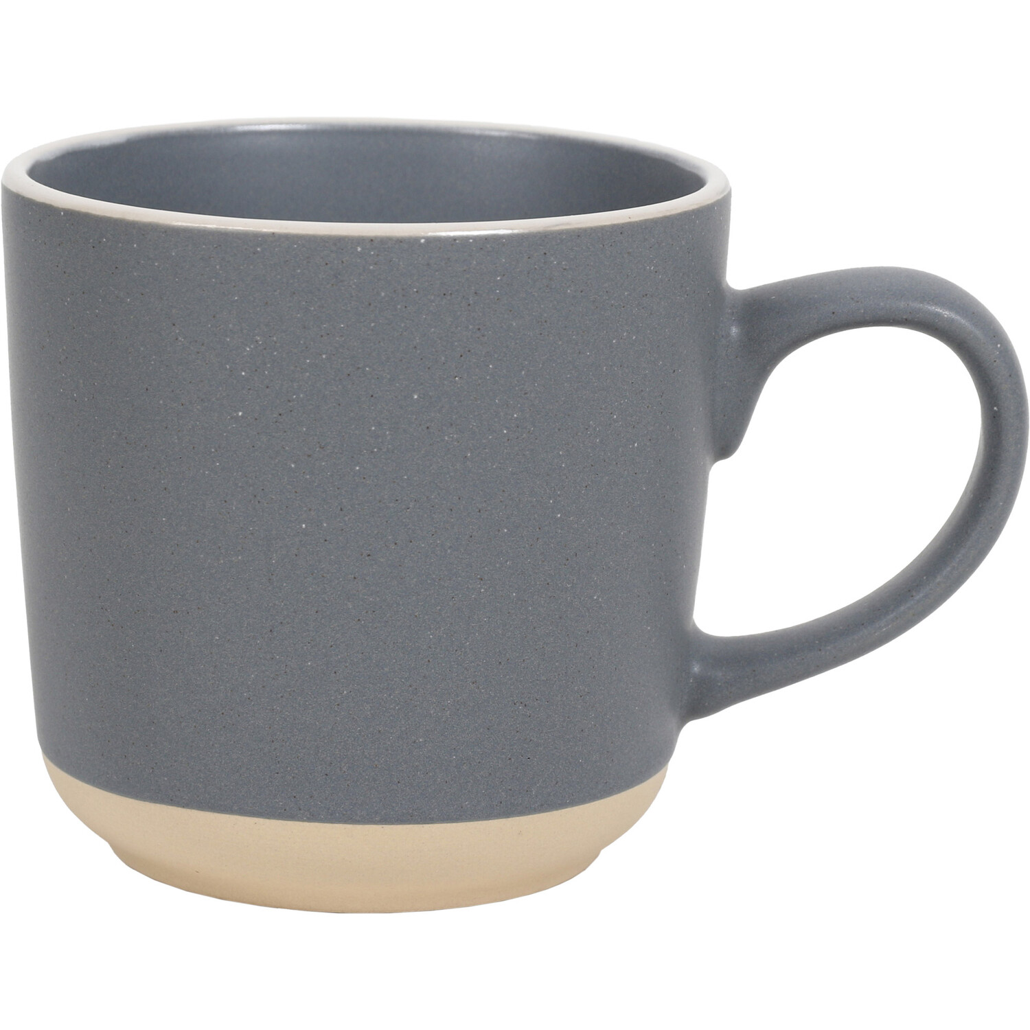 Stoneware Mug with Natural Base Image 4