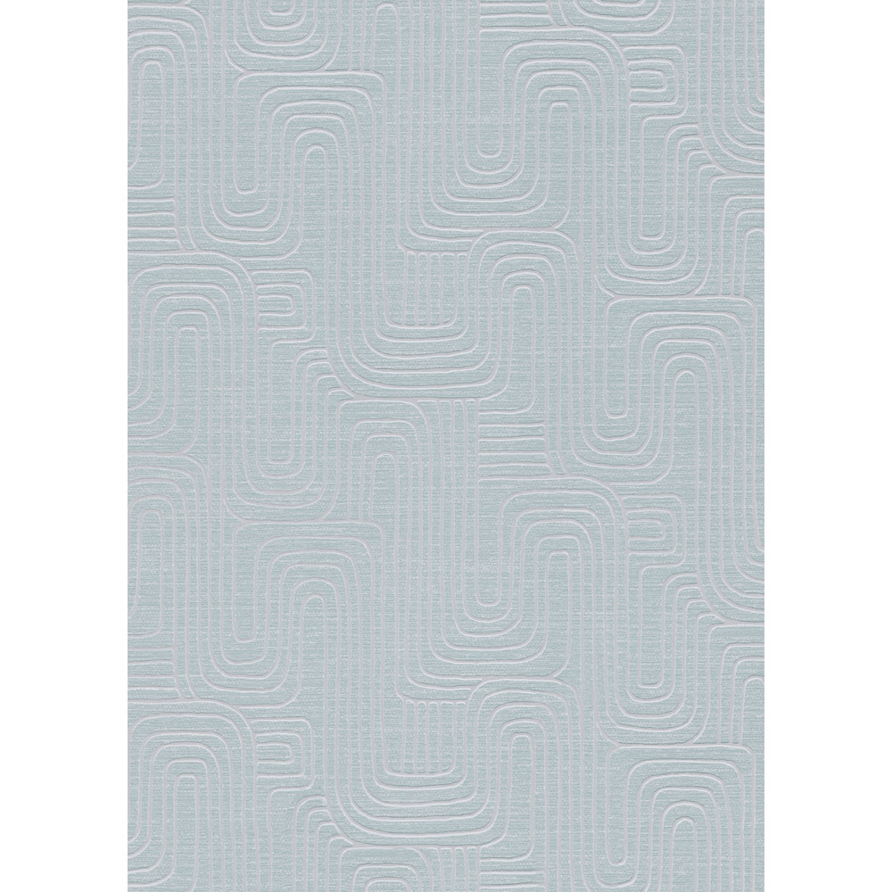 Erismann Rondo Linear Blue Wallpaper Image 5