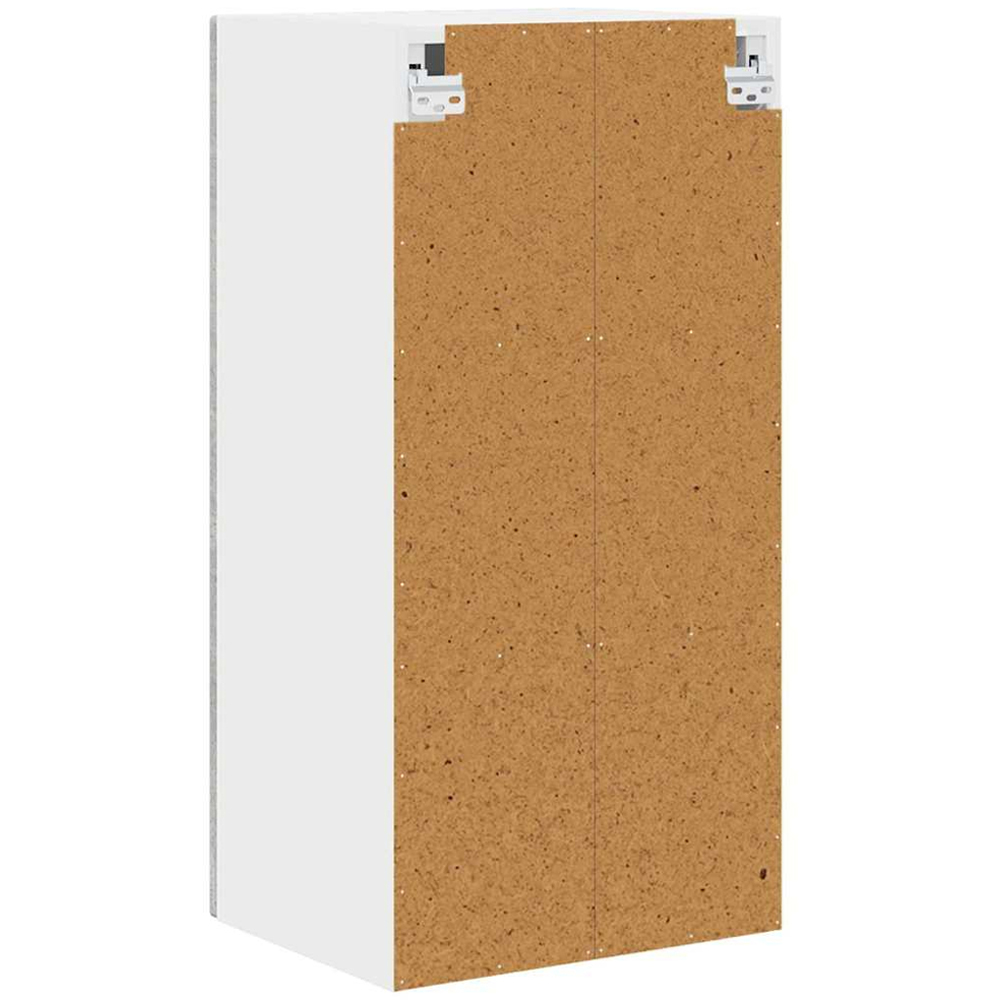 vidaXL Kalmar Single Door Concrete Grey Wall Kitchen Cabinet Image 8