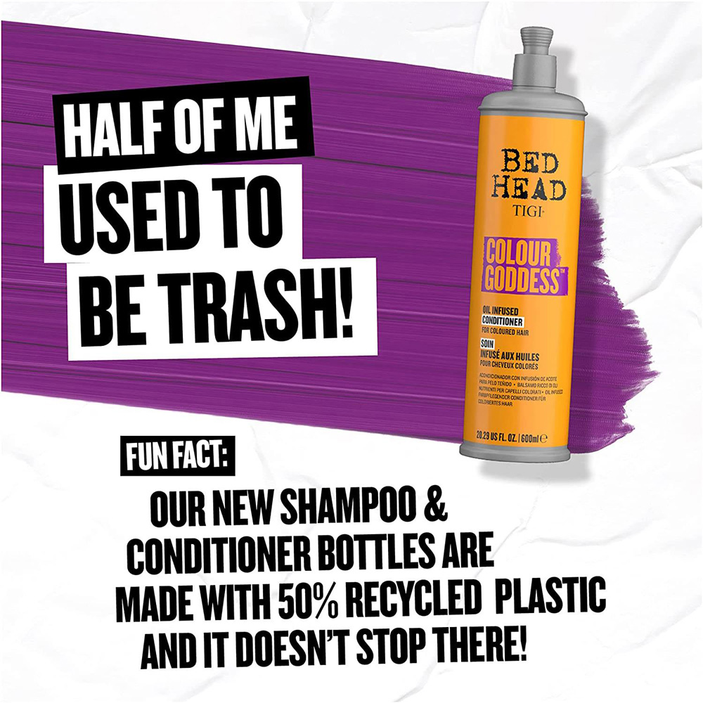 TIGI Bed Head Colour Goddess Coloured Hair Vibrant Care Conditioner 600ml Image 6