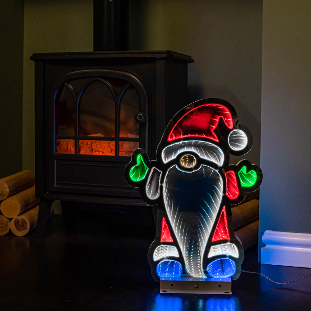 Samuel Alexander Infinity Christmas Santa with Metal Base 40cm Image 4