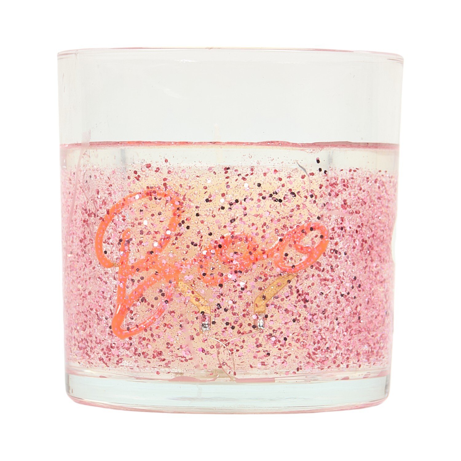 Boo Pink Light Up LED Scented Candle Image 1