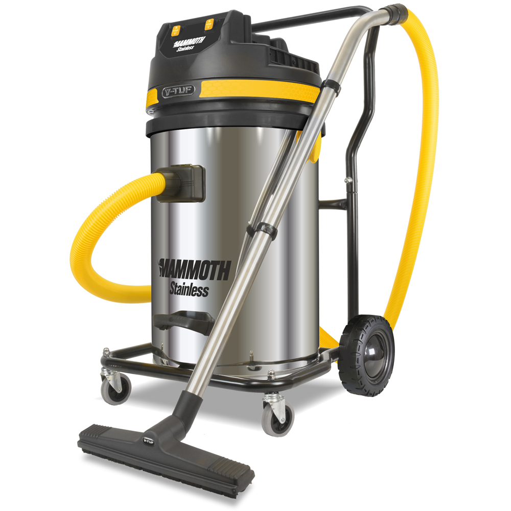 V-TUF MAMMOTH110-STAINLESS Wet and Dry Motor Powered Vacuum Cleaner 2500W Image 1