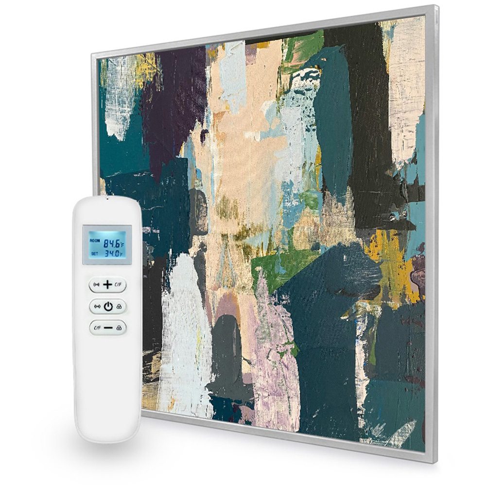 Mirrorstone Classic Nexus 350W Abstract Art Wi-Fi Infrared Heating Panel 595 x 595mm Image 2