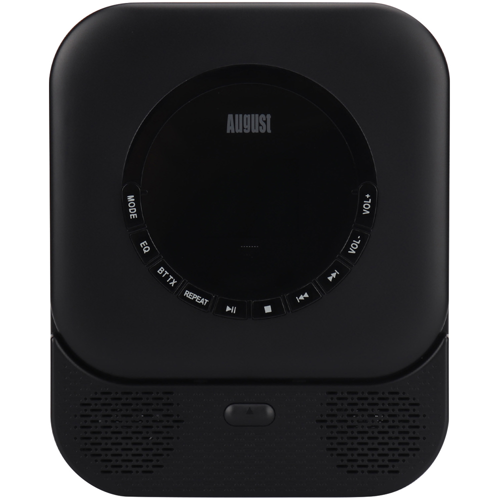 August SE15 Rechargeable Bluetooth Speaker Portable Wall Mount CD Player with Earphones   Image 2