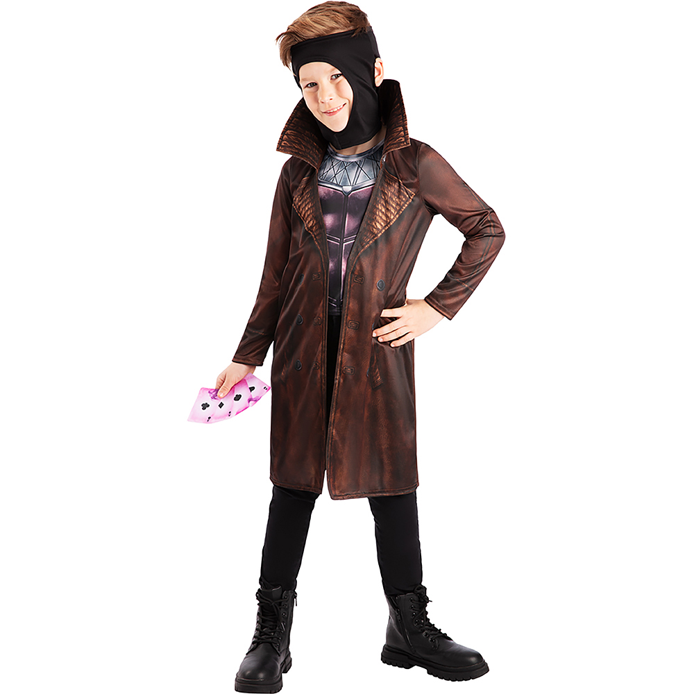 Marvel Avengers Doomsday Kids Gambit Costume 9-10 Years Image 1