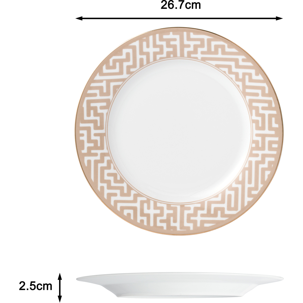 Waterside Mosaic Porcelain 12 Piece Dinner Set Image 7