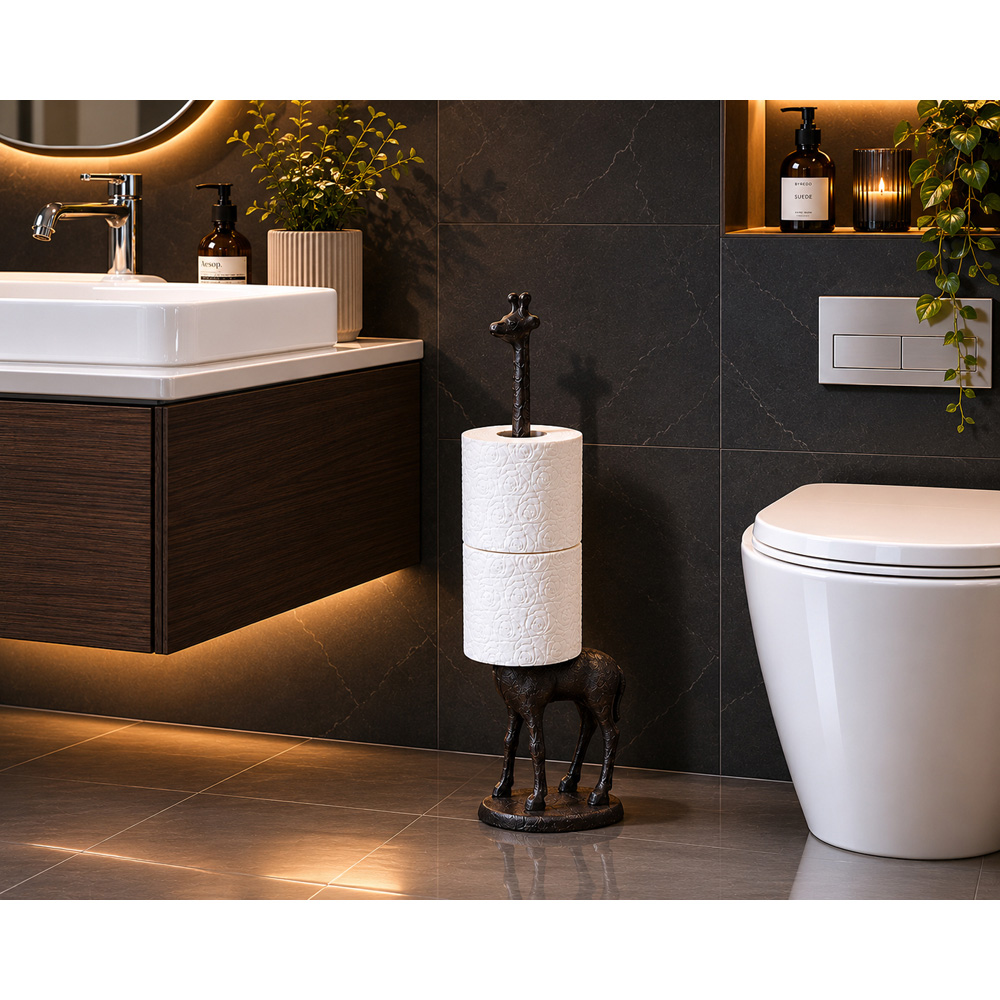 Avilo Giraffe Toilet Paper Roll Holder Image 4