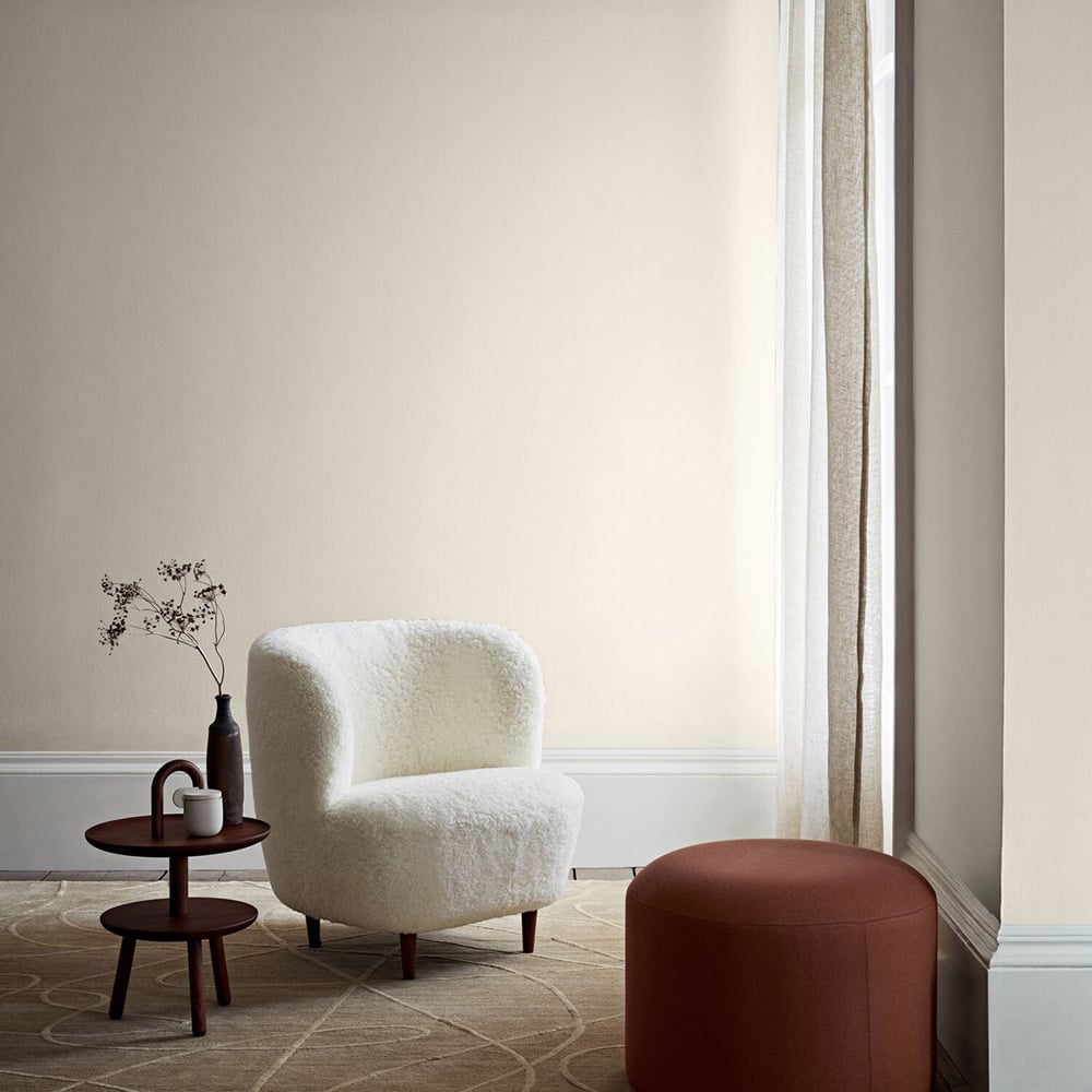 Crown Matt Emulsion Paint 5L - Beige White Image 4