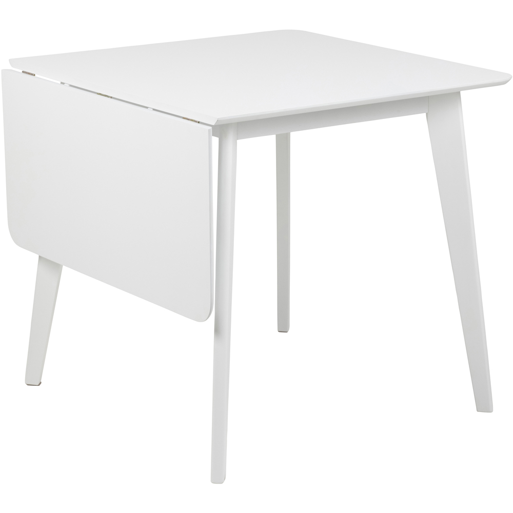 Florence Roxby 4 Seater Extending Square Dining Table White Image 4