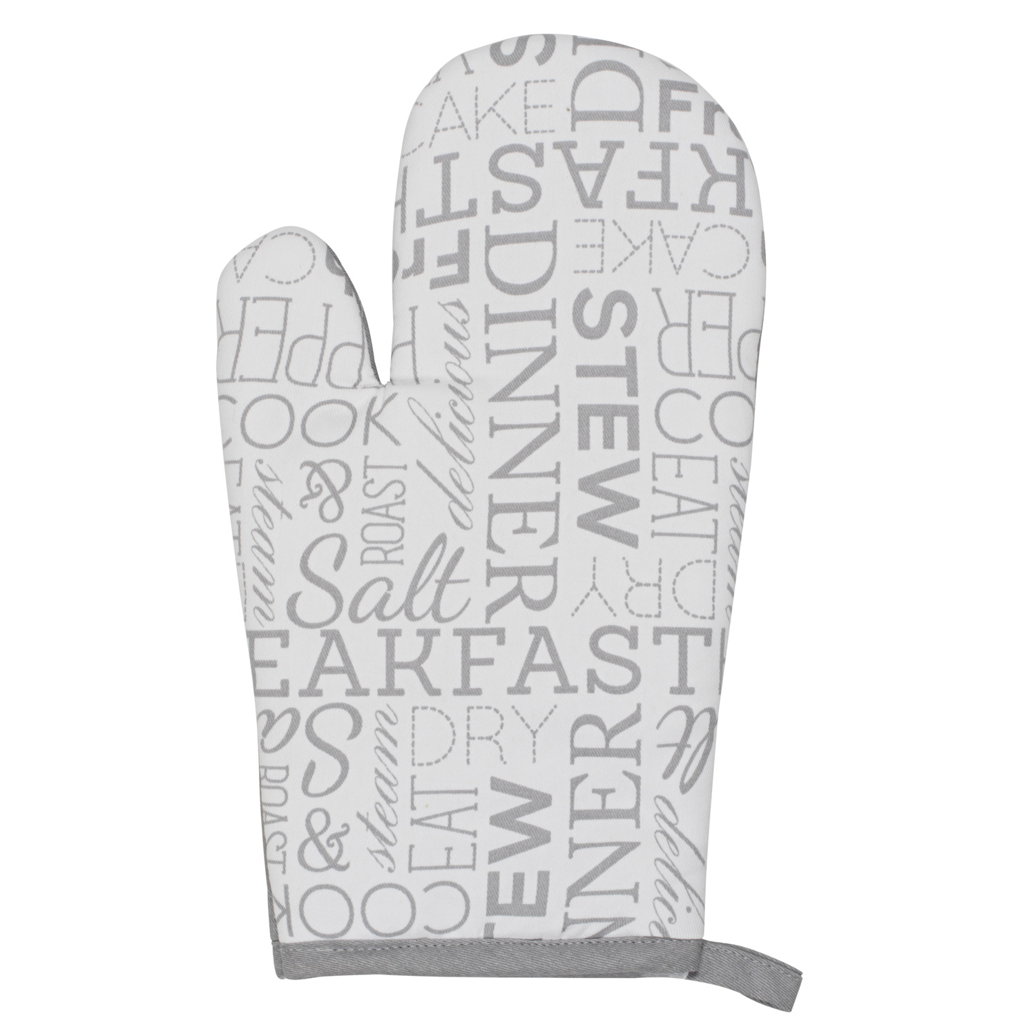 Oven Glove Grey - Grey Image