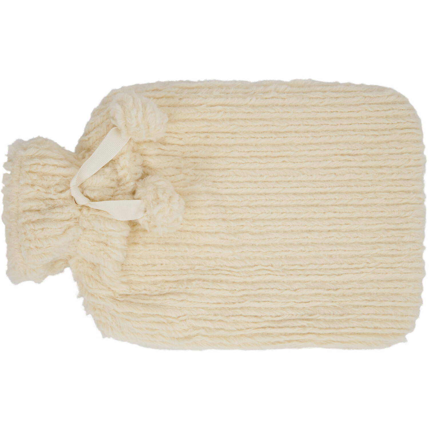 Super Soft Jacquard Stripe Hot Water Bottle Image 3